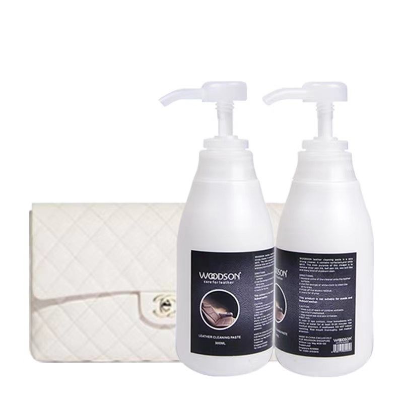 Mildewproof Leather Cleaning Kit Paste Cream Remove Stubborn Stain 300ml