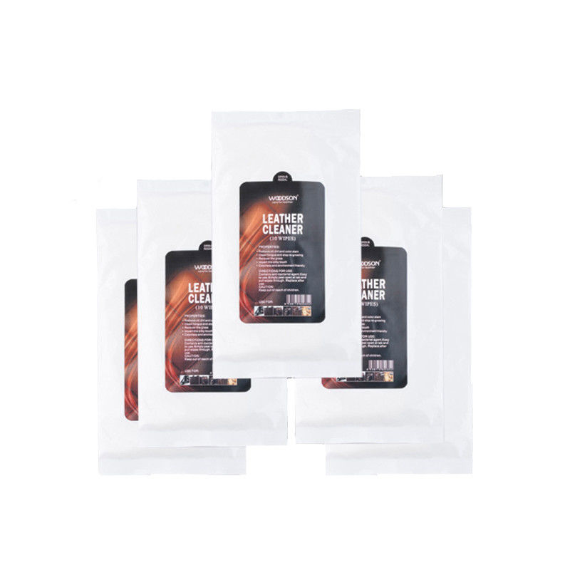 Antifungal Nourishing Leather Cleaning Wipes For Couch Handbag