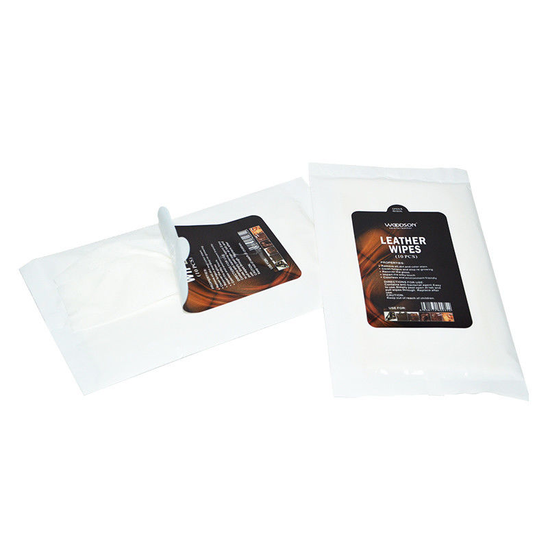 Antifungal Nourishing Leather Cleaning Wipes For Couch Handbag