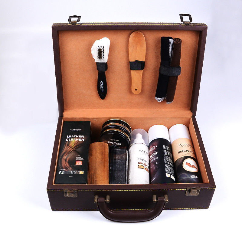 Renovator Leather Nourishing Cream Nubuck Shoe Cleaning Kit 10 Tools