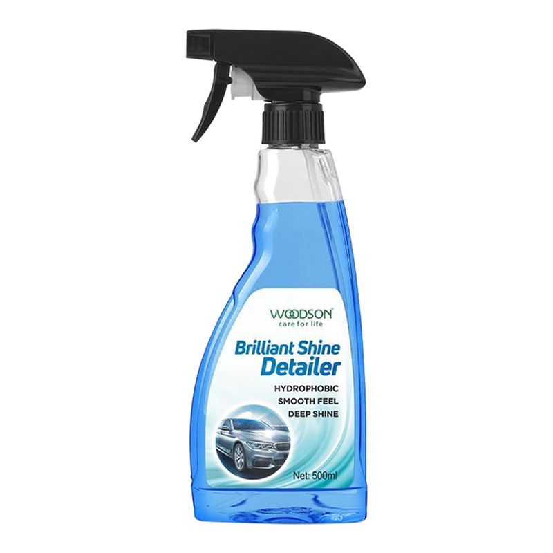 Nano Car Wax Spray Polish Shine Detailer Paint Coating Rain Repellent