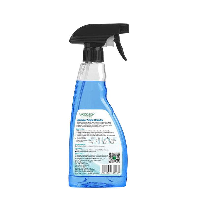 Nano Car Wax Spray Polish Shine Detailer Paint Coating Rain Repellent