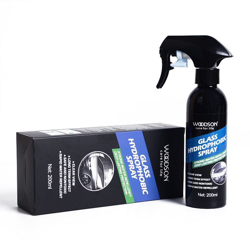 Hydrophobic Car Coating Spray For Automotive Windshield Glass Stains 200ml