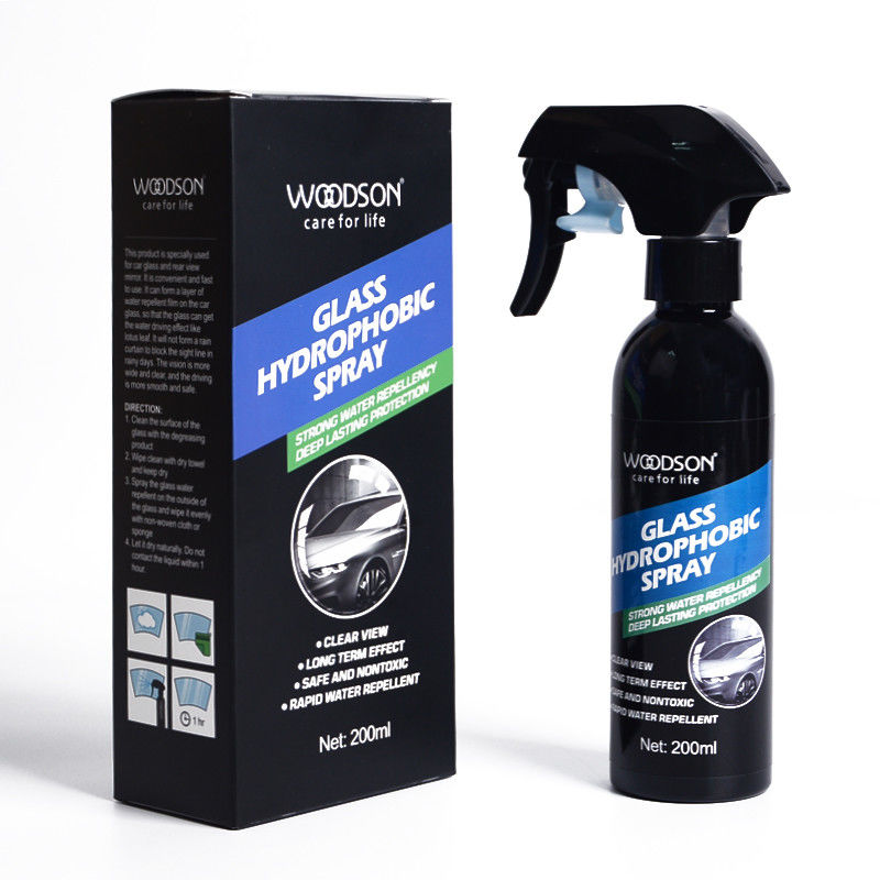 Hydrophobic Car Coating Spray For Automotive Windshield Glass Stains 200ml