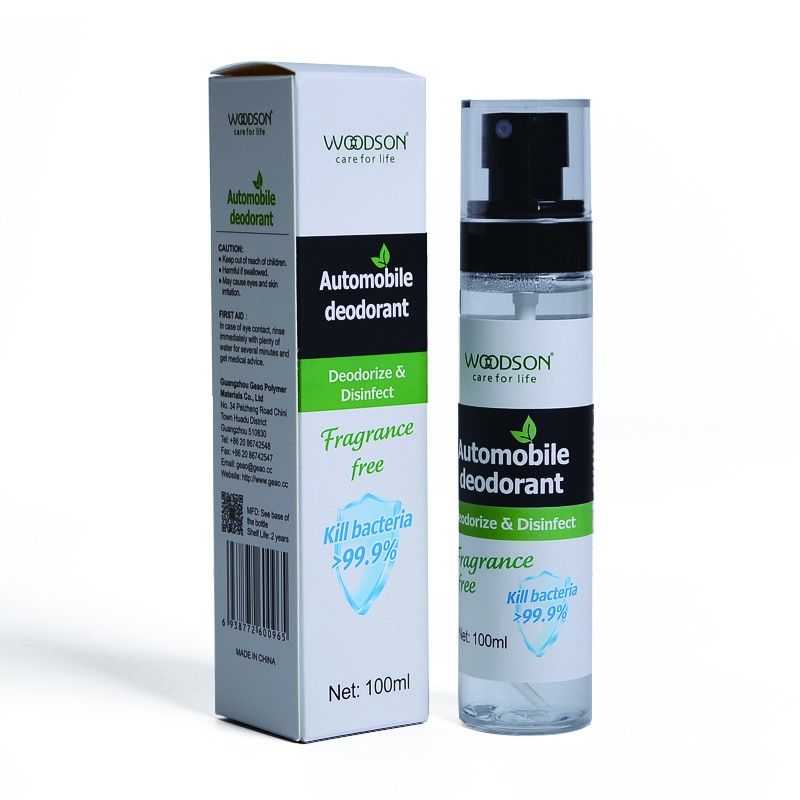 100ml Automotive Interior Deodorizer Spray Car Odor Eliminator Liquid