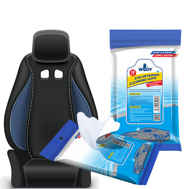 Microfiber Cloth Car Interior Cleaning Wipes For Dashboard Leather Moisturizing