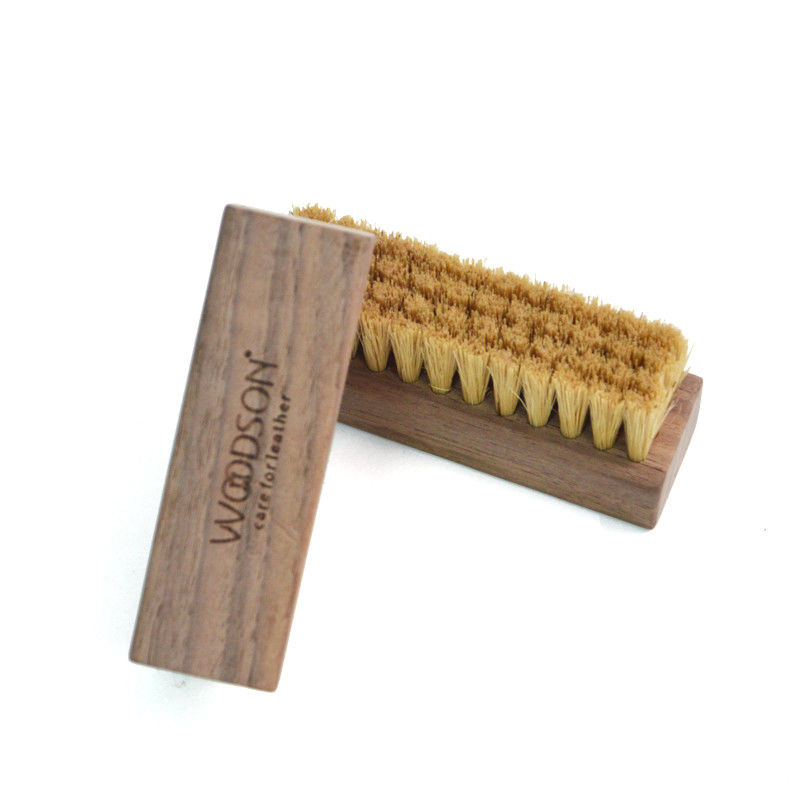 Hog Pig Hair Shoe Cleaning Accessories Soft Bristle Suede Nubuck Brush