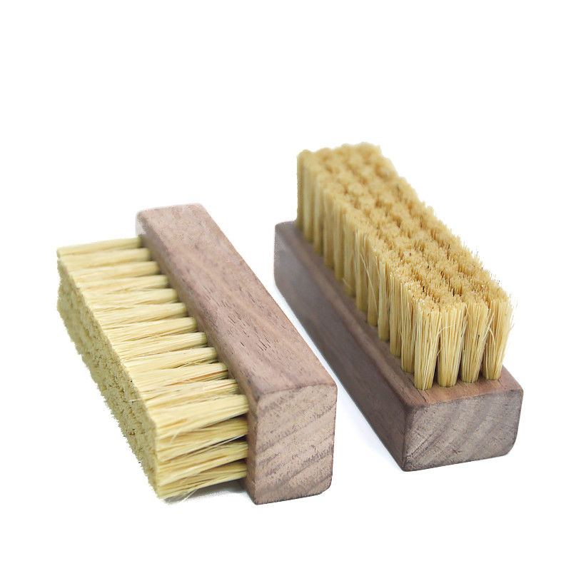 Hog Pig Hair Shoe Cleaning Accessories Soft Bristle Suede Nubuck Brush