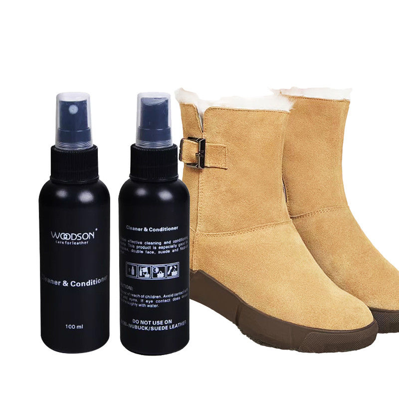 Sheepskin Suede Leather Care Kit Shoe Protector Spray Conditioner 100ML