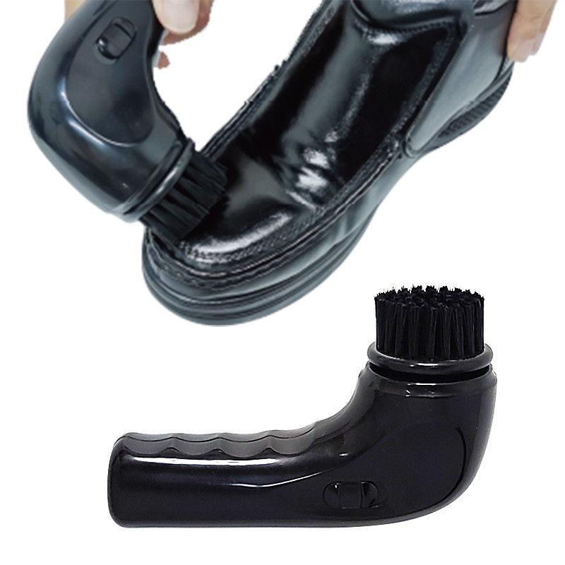 Efficient Customized Travel Leather Shoe Shine Kit With Electric Buffer portable tool