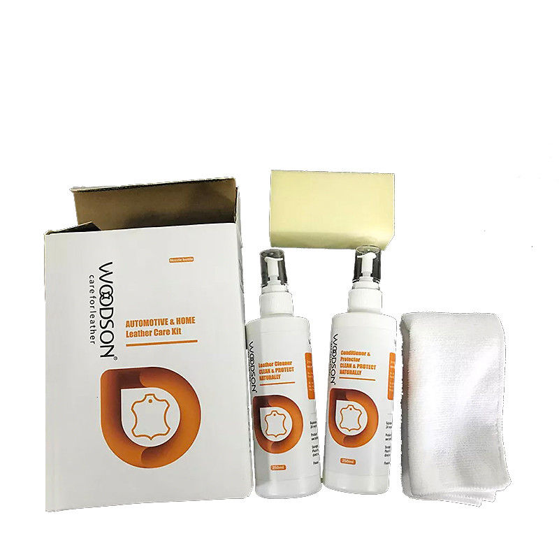 250ml Antibacterial PU Leather Care Kit Cream Conditioner for Handbag Furniture
