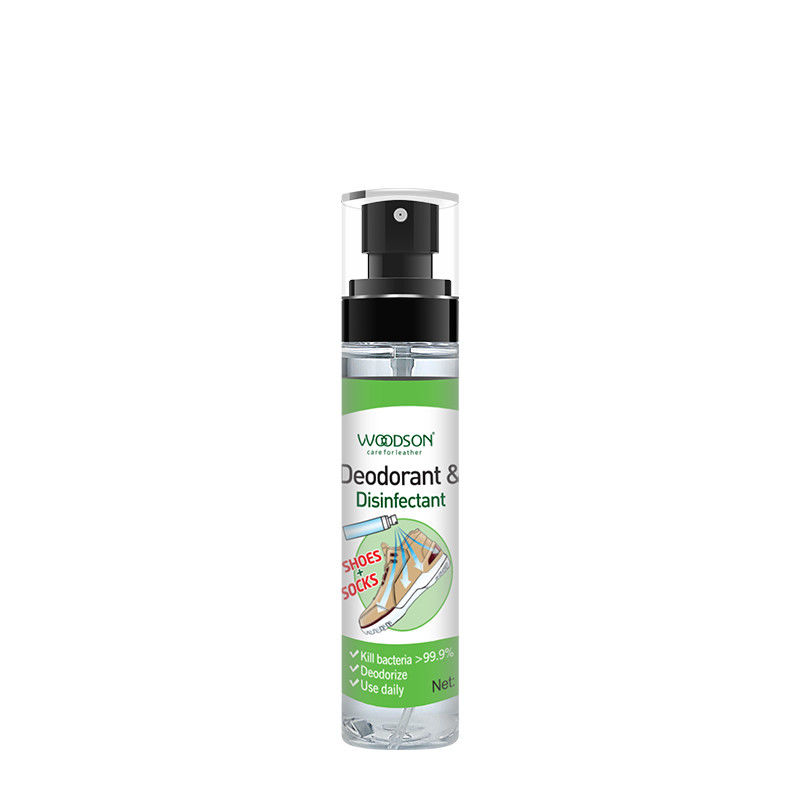 Custom Liquid Shoe Fabric Deodorant Spray Private Label  100ml