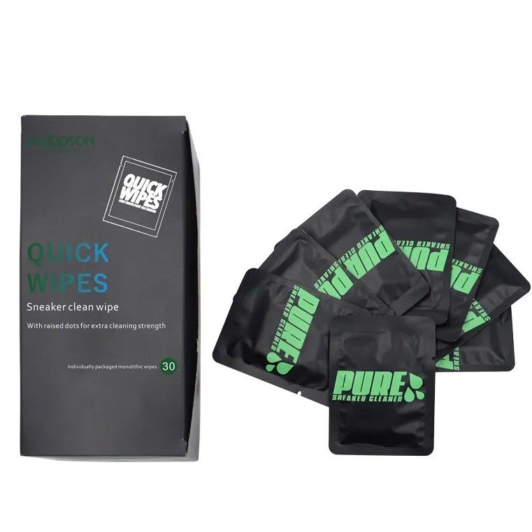 OEM Sneaker Care Kit Disposable Wet Tissues Shoes Cleaning