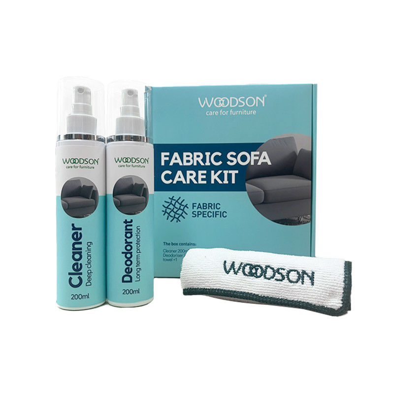 Fabric Furniture Care Kit Car Seat White Fabric Sofas Cleaner Soap Liquid Spray Fabric Cleaner and Deodorant