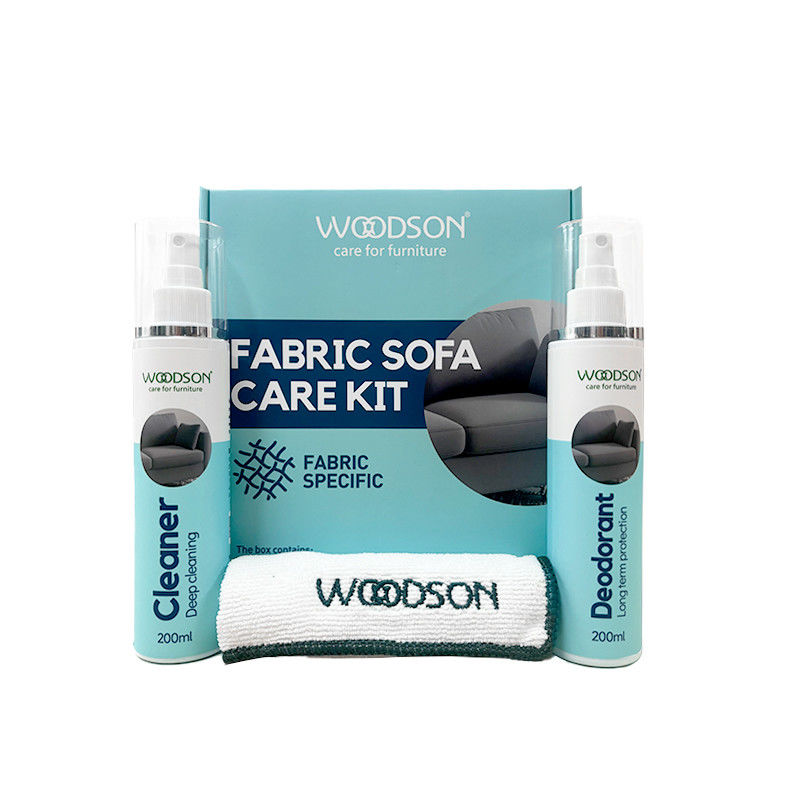Fabric Furniture Care Kit Car Seat White Fabric Sofas Cleaner Soap Liquid Spray Fabric Cleaner and Deodorant