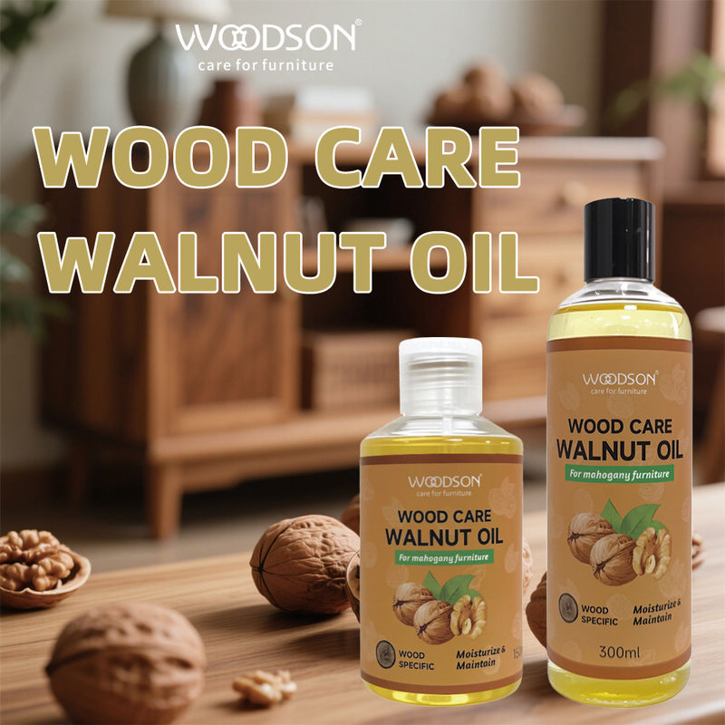 Furniture Care Oil for Wood 150ml Walnut Mahogany Treatment Natural Wood Care Oil Nourishes Deep Moisturizing Maintenance